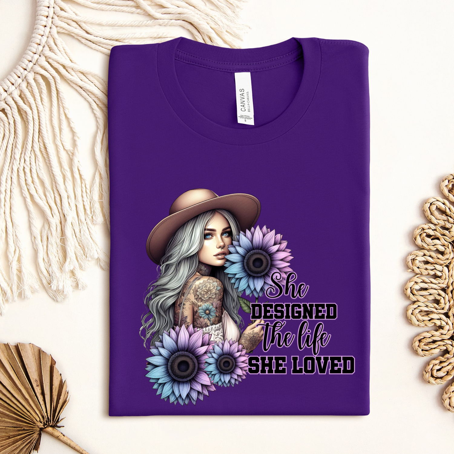 She Designed the Life She Loved Women's Boho Tee