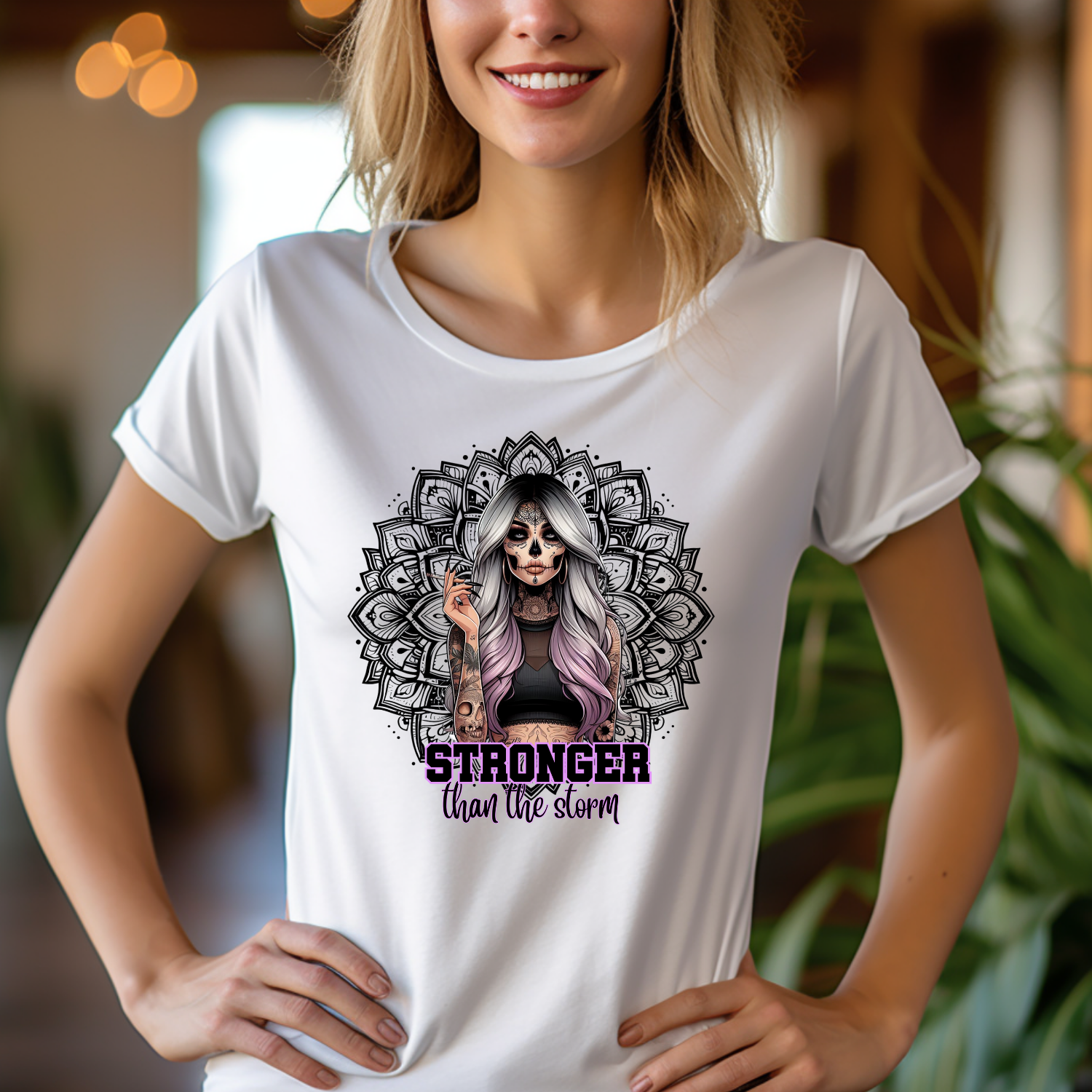 Stronger Than the Storm Graphic Tshirt