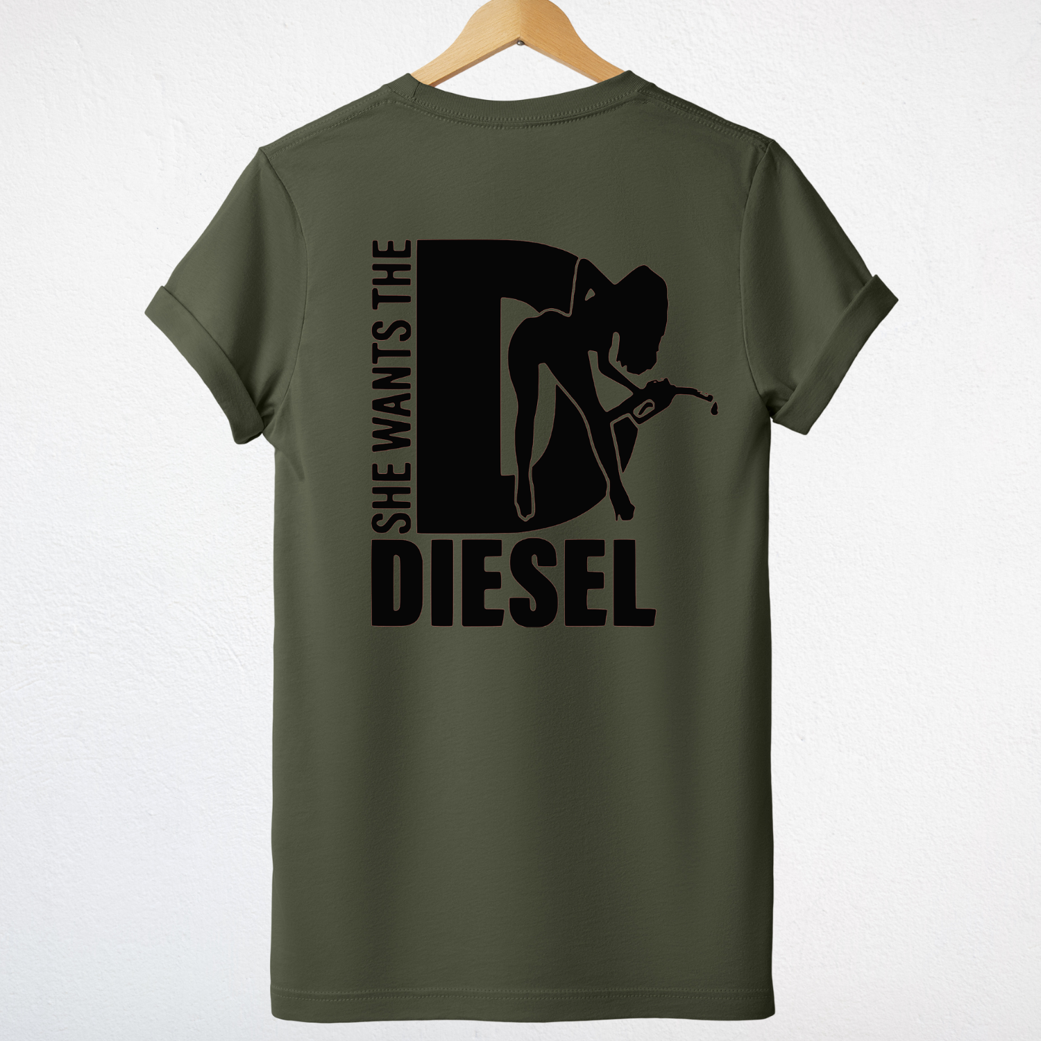 She Wants the Diesel Men's Graphic Tee