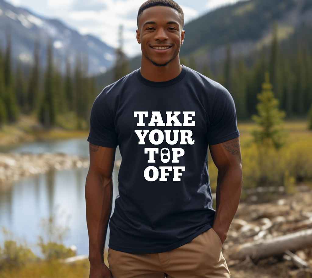 Take Your Top Off Men's Graphic Tee