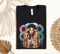 Tattooed Boho Woman Graphic Tee