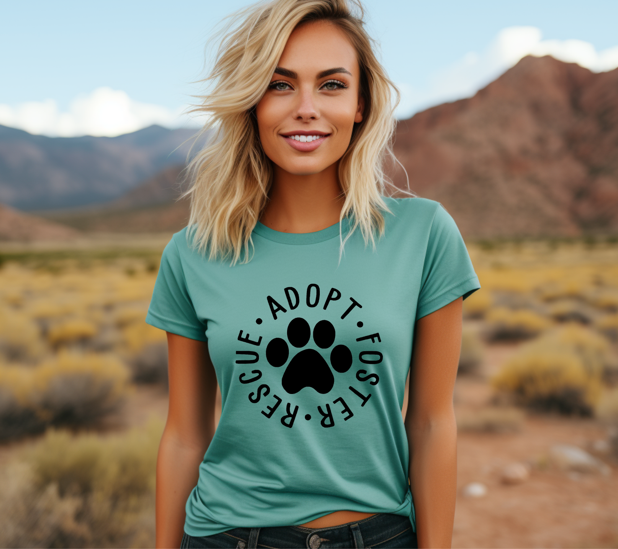 Rescue, Adopt, Foster Pet Lovers Unisex Graphic Tee