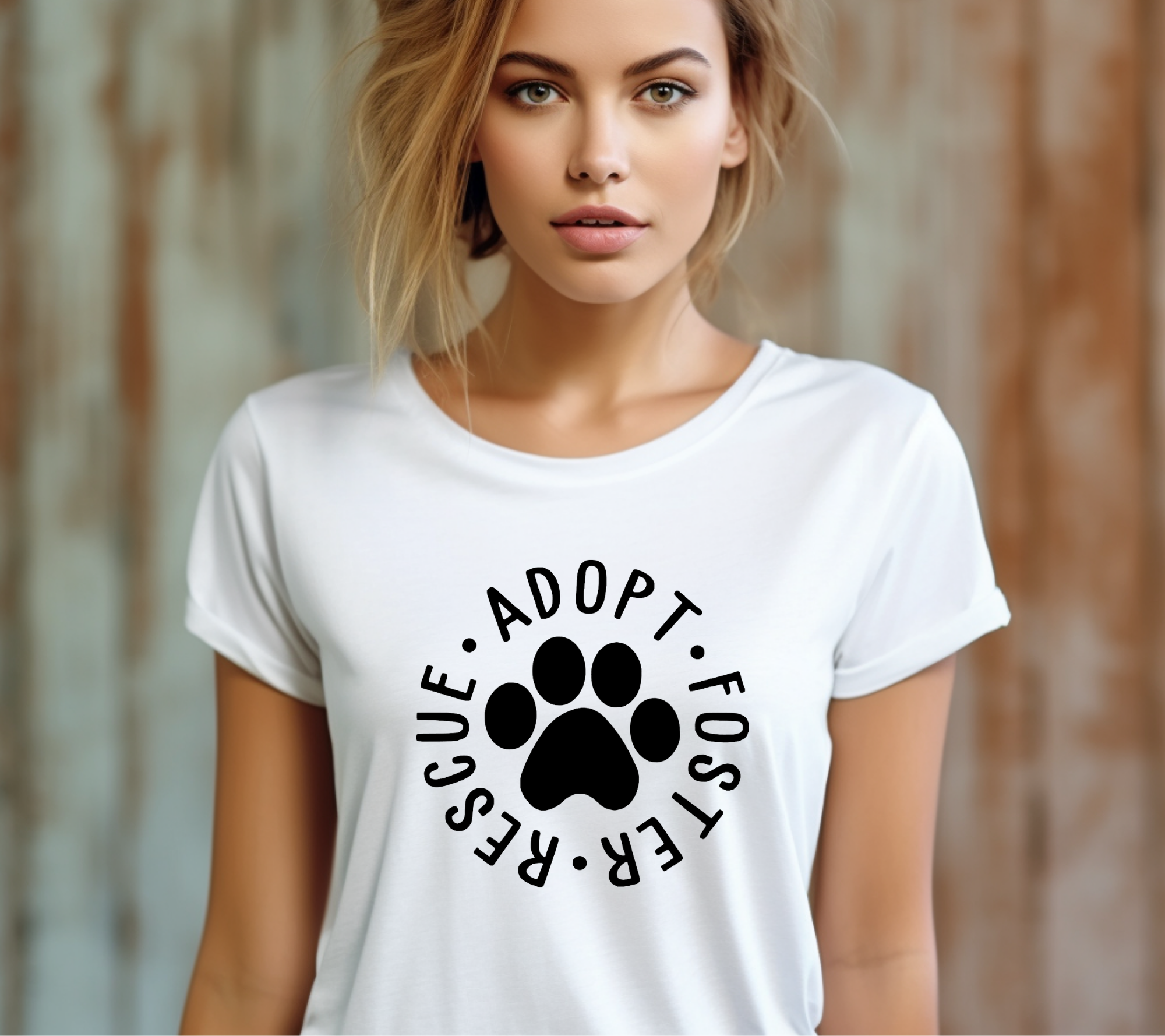 Rescue, Adopt, Foster Pet Lovers Unisex Graphic Tee