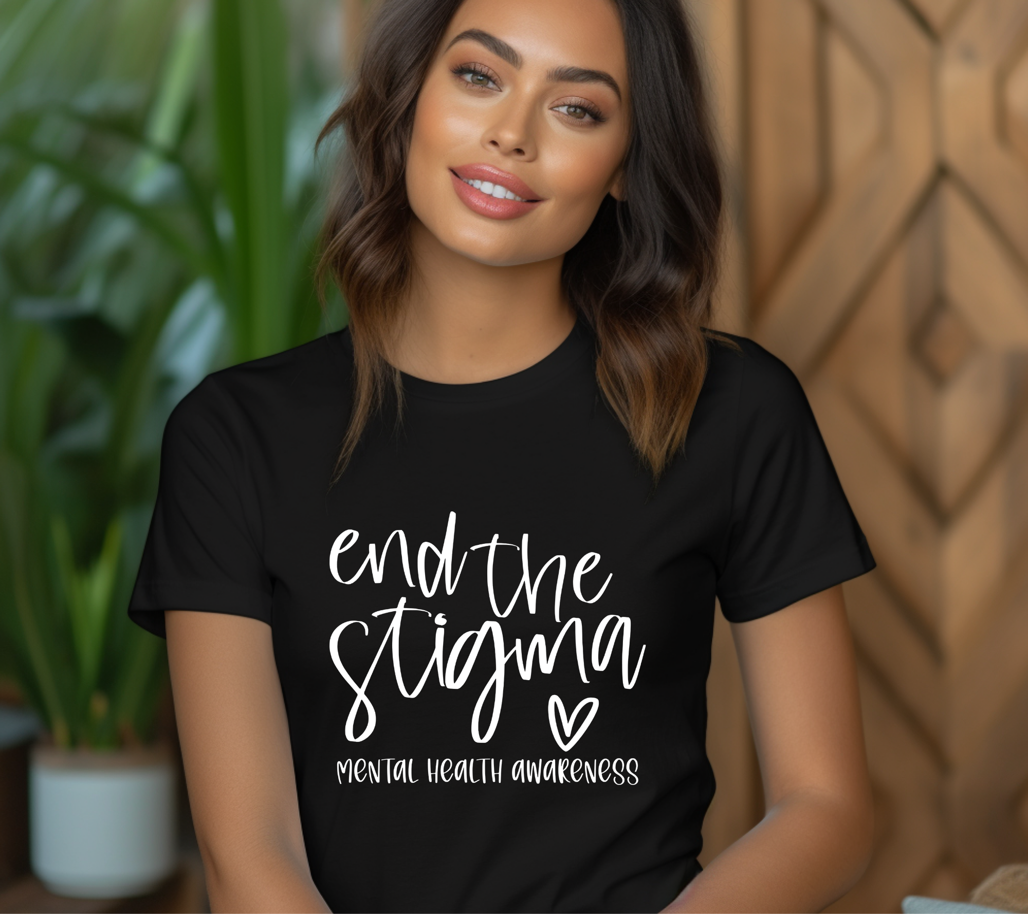 End the Stigma Mental Health Awareness T-shirt