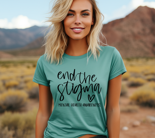 End the Stigma Mental Health Awareness T-shirt