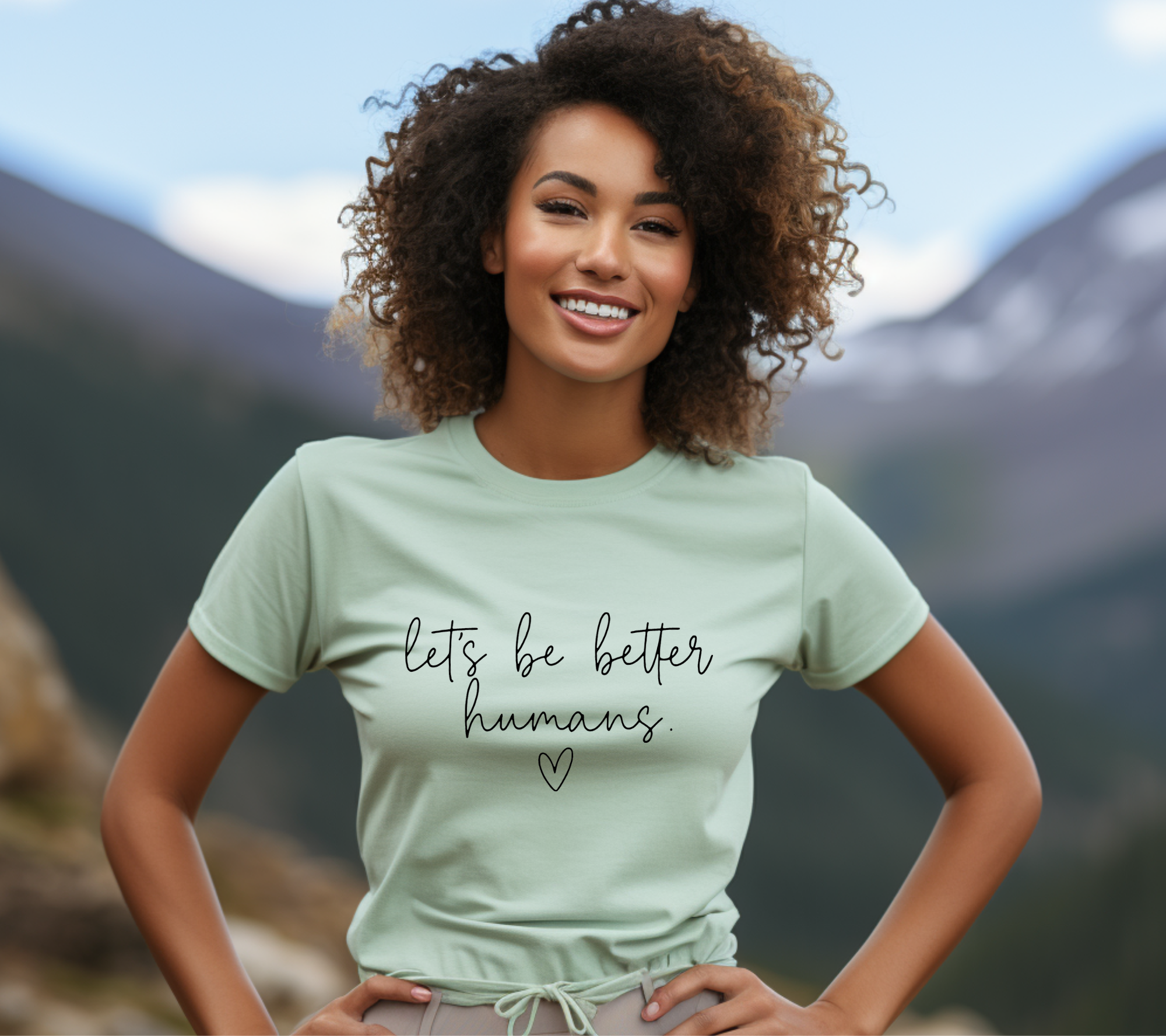 Let's Be Better Humans Tee
