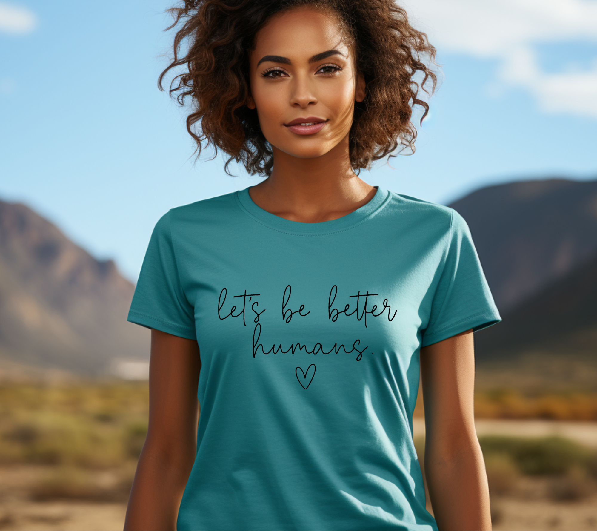 Let's Be Better Humans Tee
