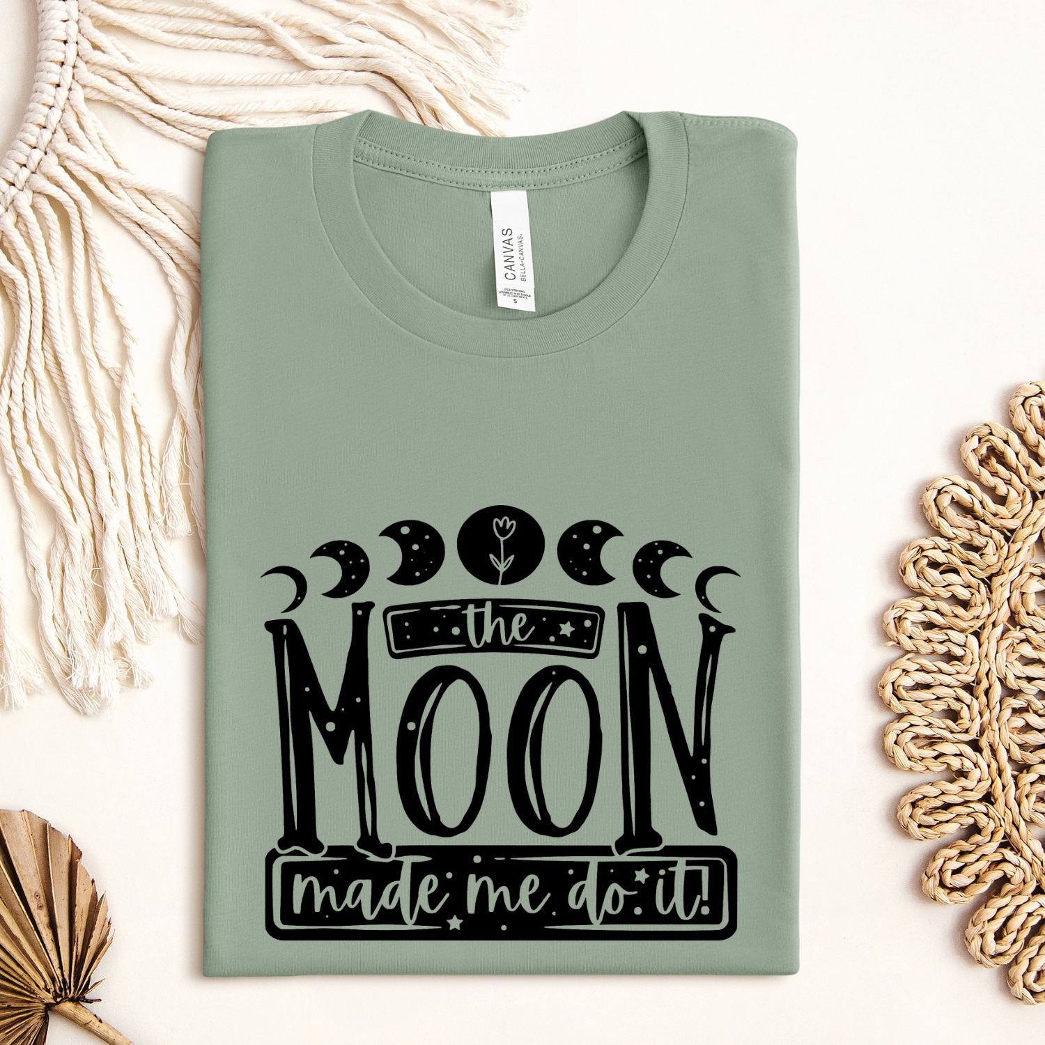 The Moon Made Me Do It Cotton Tee
