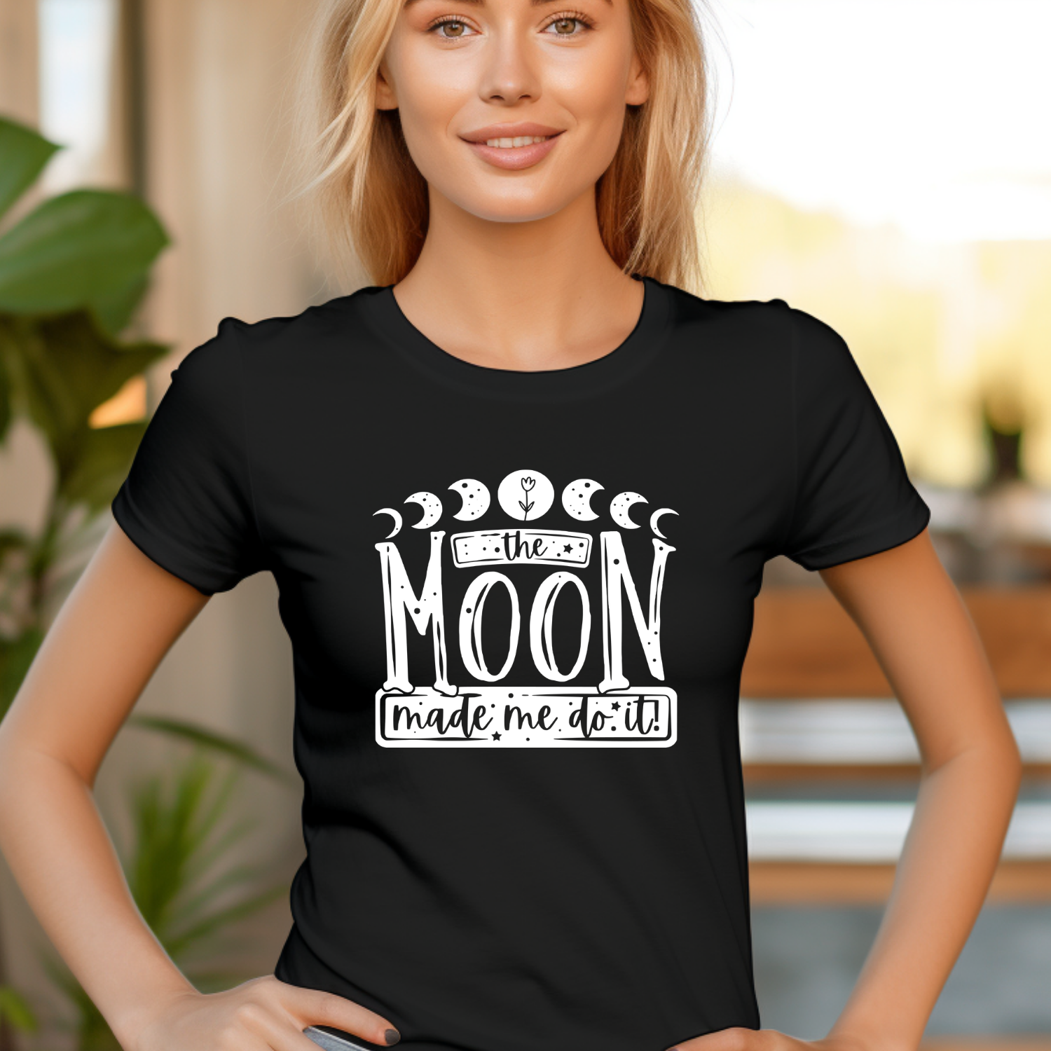 The Moon Made Me Do It Cotton Tee