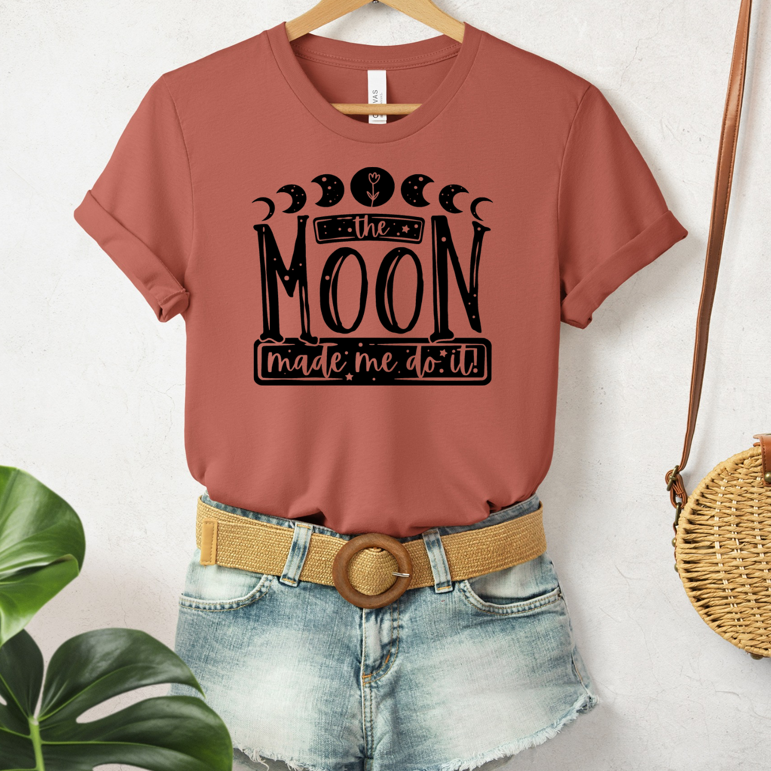 The Moon Made Me Do It Cotton Tee
