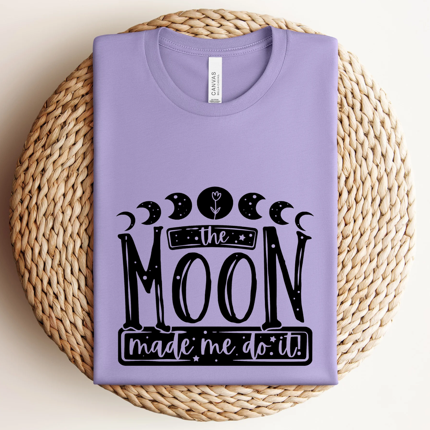 The Moon Made Me Do It Cotton Tee