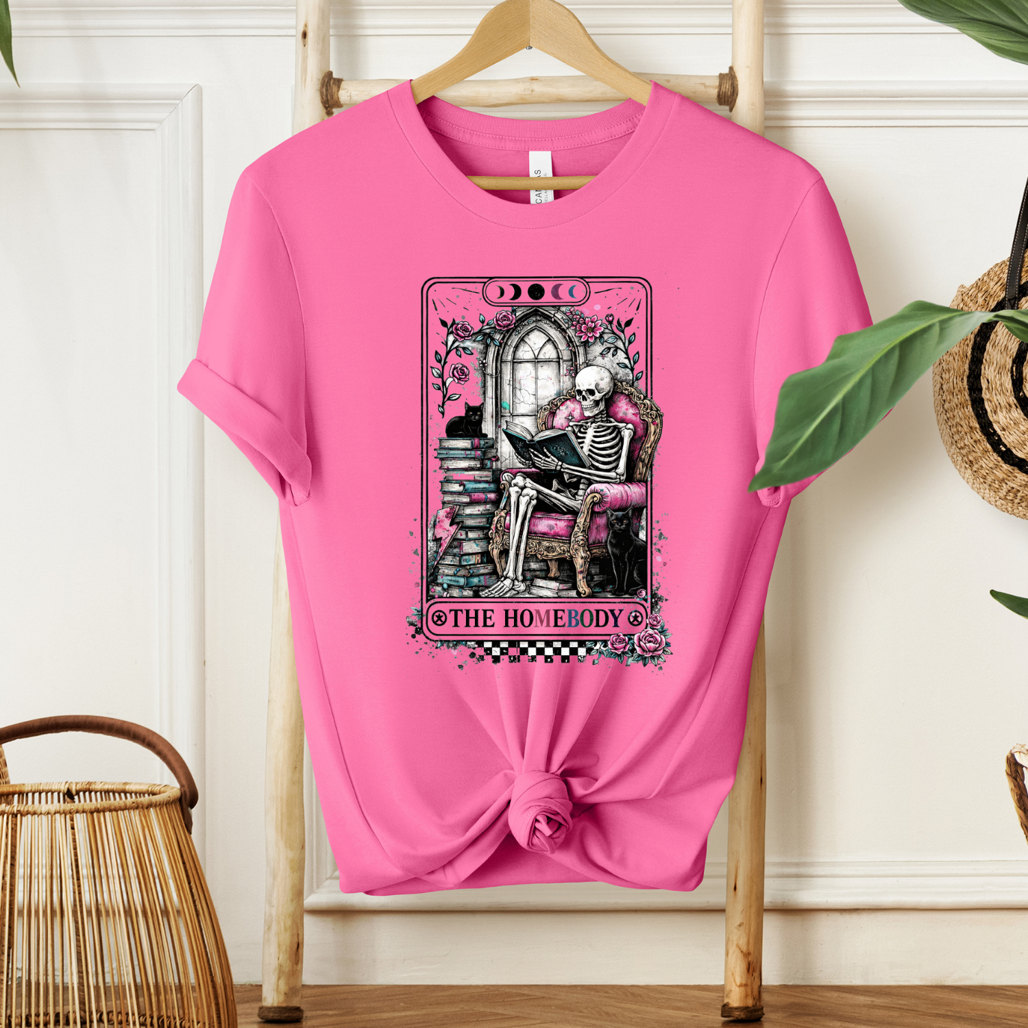 The Homebody Tarot Card Cotton Tee