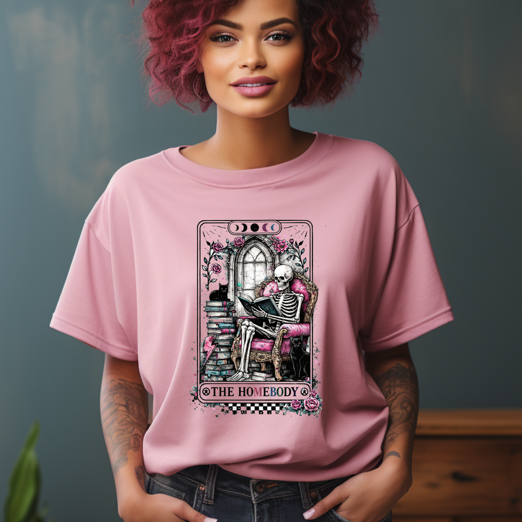 The Homebody Tarot Card Cotton Tee