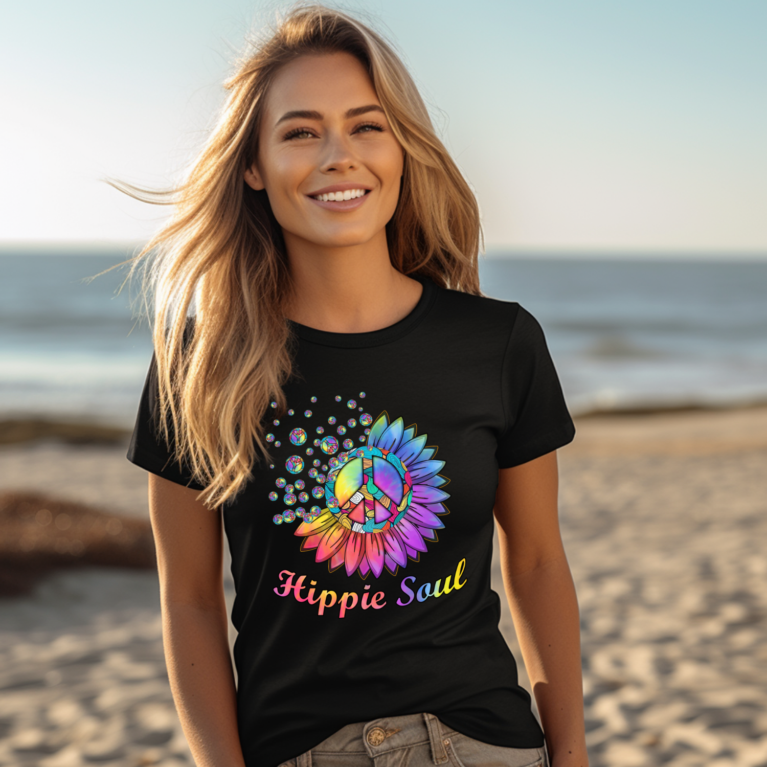 Hippie Soul Peace Sign Shirt