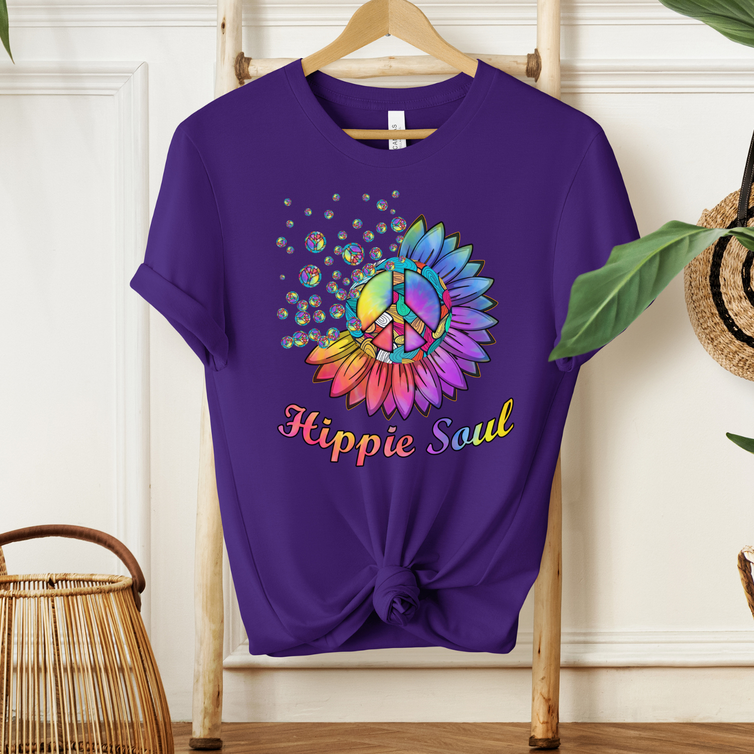 Hippie Soul Peace Sign Shirt