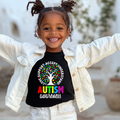 Tree of Life Autism Support Youths Cotton T-shirt