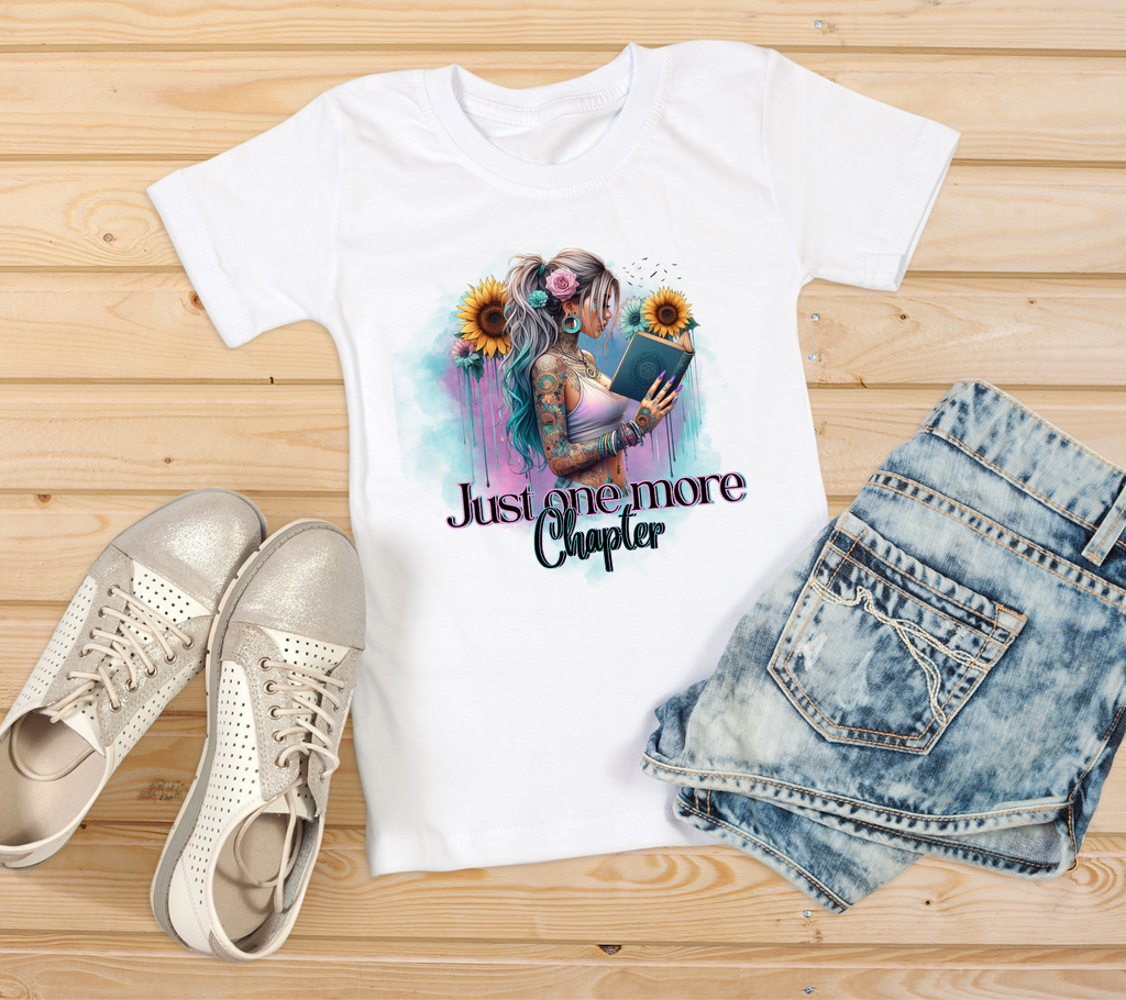 Just One More Chapter Tee