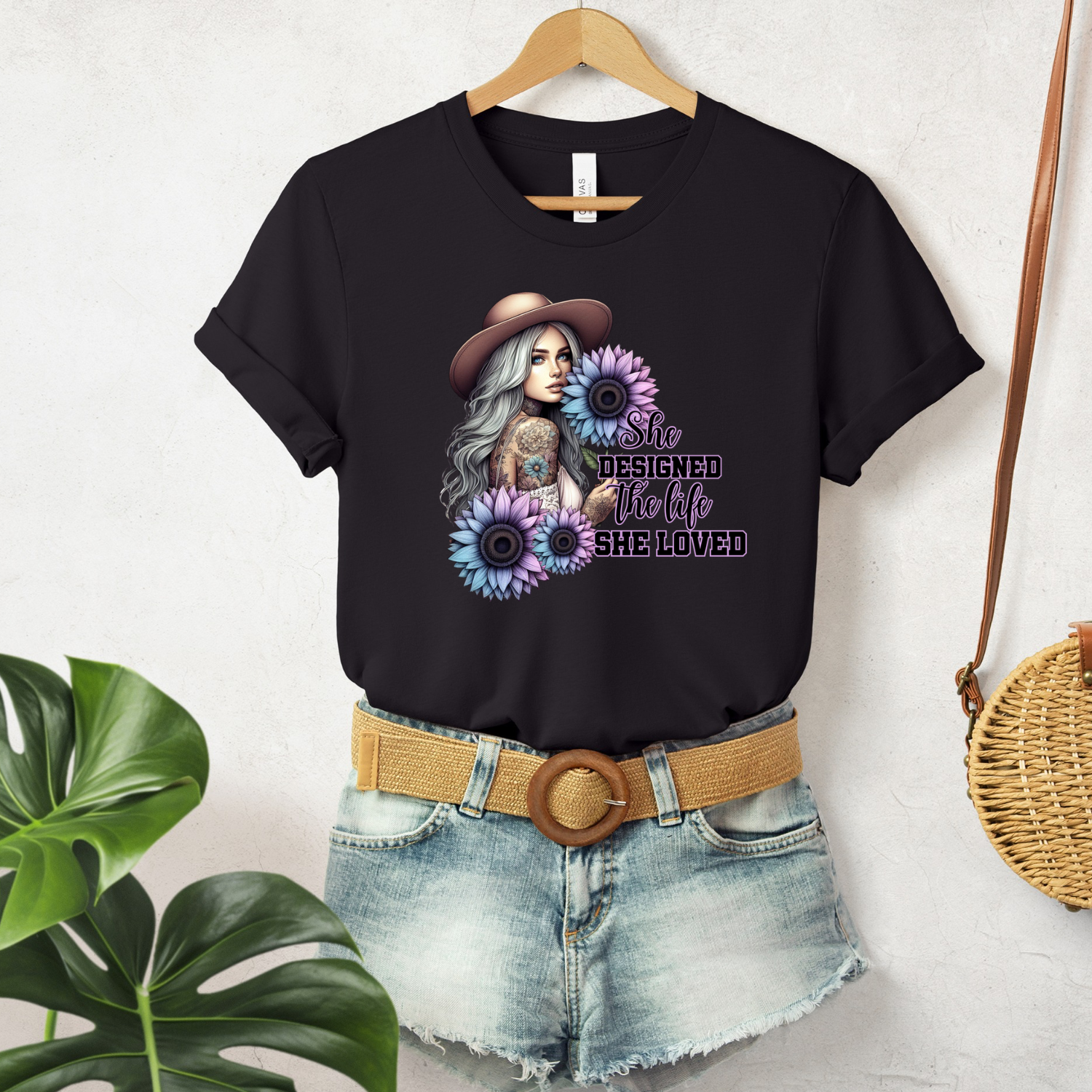 She Designed the Life She Loved Women's Boho Tee